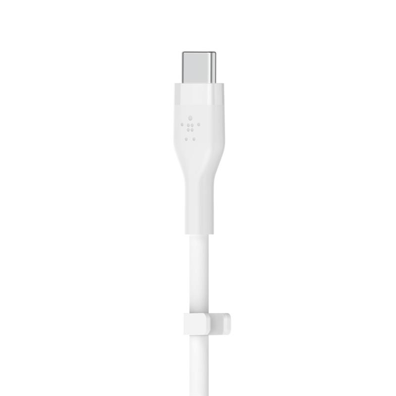 Belkin Cbl Silicone USB-C LTG 3M blc USB-kabel USB C USB C/Lightning Wit