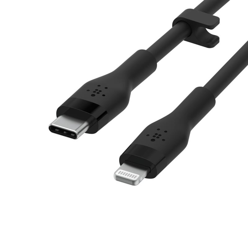 Belkin CAA009BT3MBK USB-kabel 3 m USB C USB C/Lightning Zwart