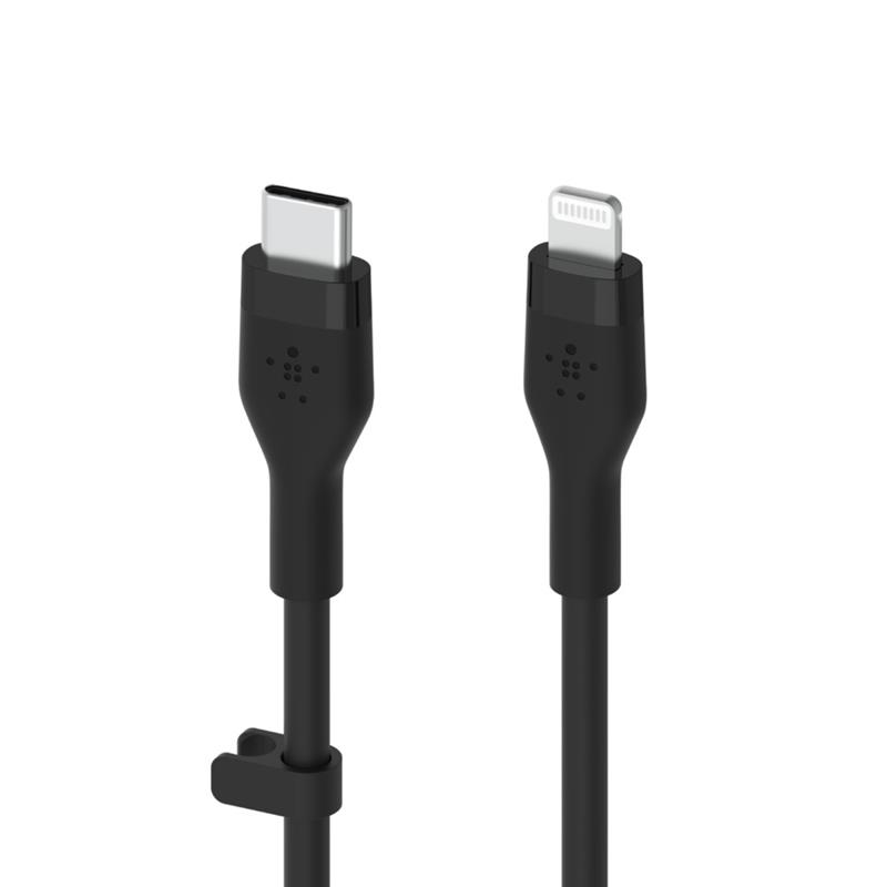 Belkin CAA009BT3MBK USB-kabel 3 m USB C USB C/Lightning Zwart