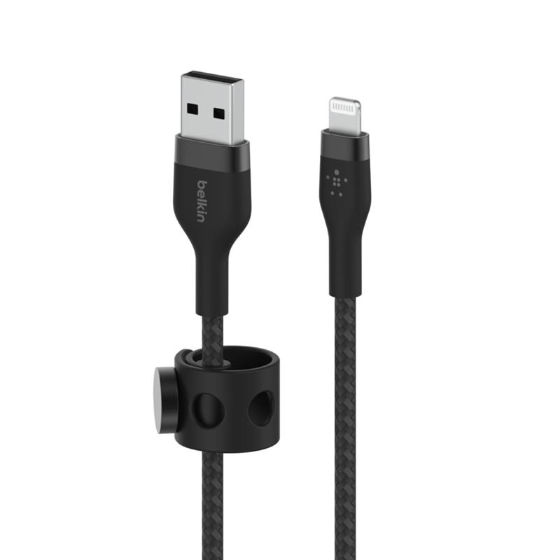 Belkin CAA010BT3MBK USB-kabel 3 m USB A USB C/Lightning Zwart