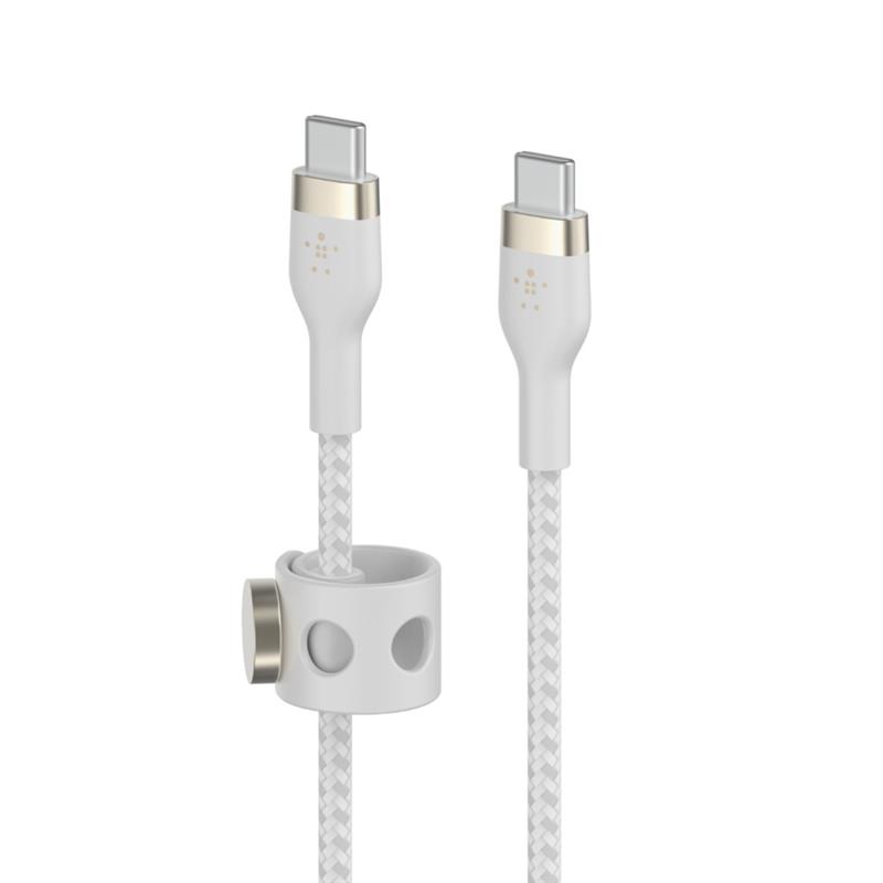 Belkin BOOST?CHARGE PRO Flex USB-kabel 2 m USB 2.0 USB C Wit