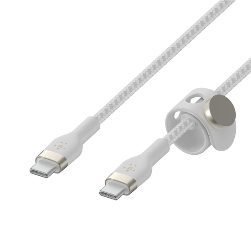 Belkin BOOST?CHARGE PRO Flex USB-kabel 2 m USB 2.0 USB C Wit