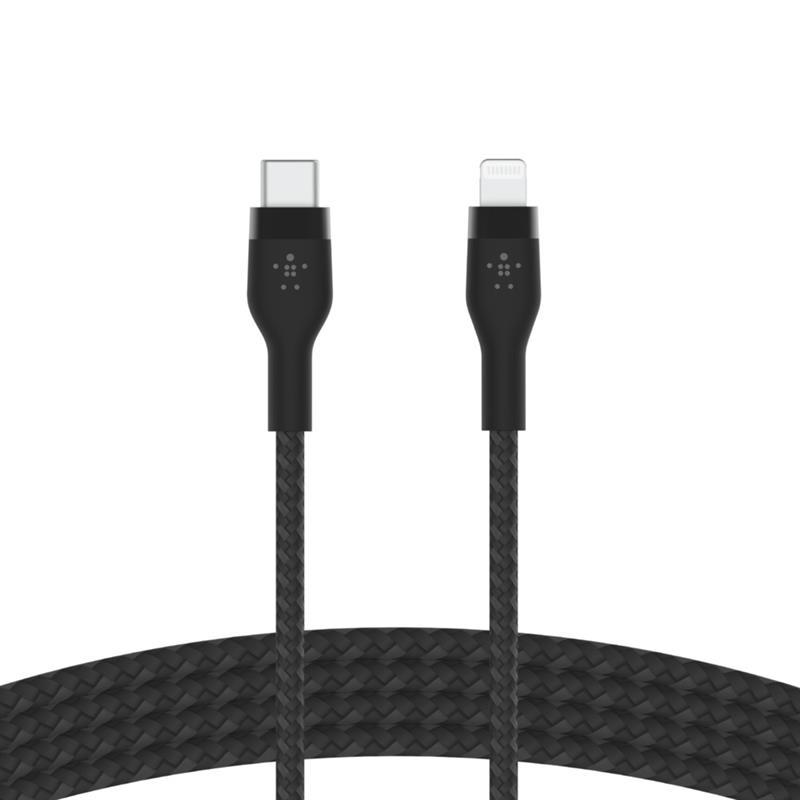 Belkin CAA011BT1MBK USB-kabel 1 m USB C USB C/Lightning Zwart