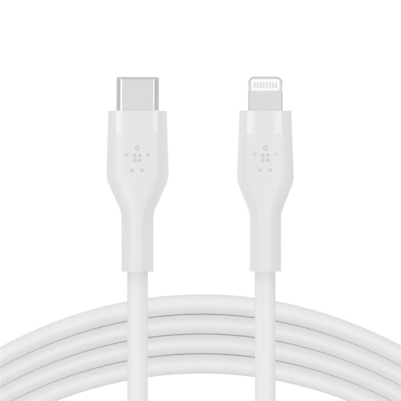 Belkin CAA009BT1MWH USB-kabel 1 m USB C USB C/Lightning Wit