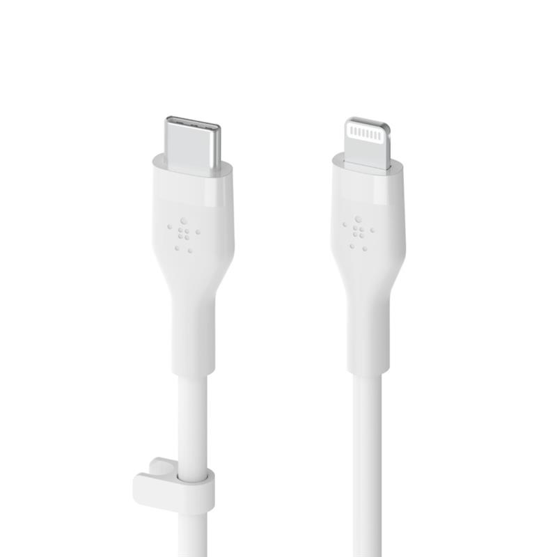 Belkin CAA009BT1MWH USB-kabel 1 m USB C USB C/Lightning Wit