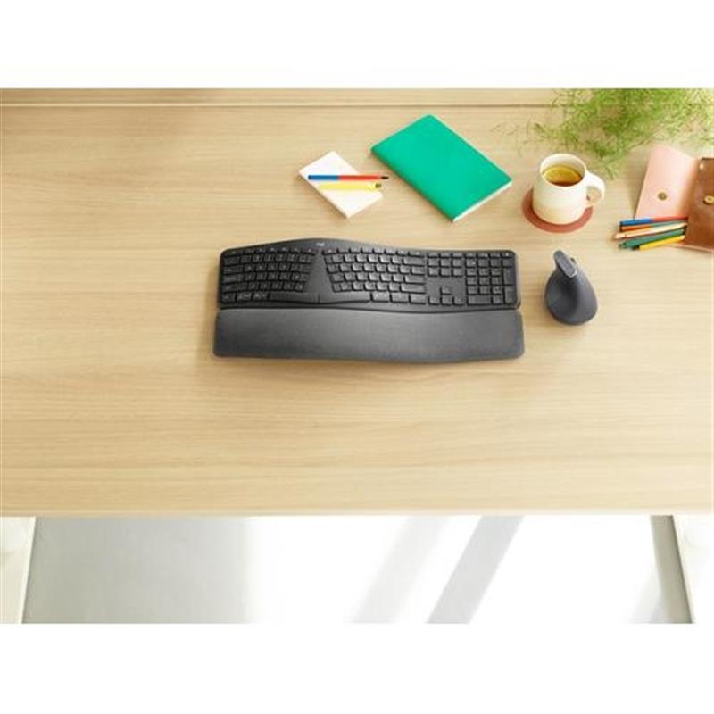 Logitech K860 for Business toetsenbord Bluetooth AZERTY Frans Grafiet