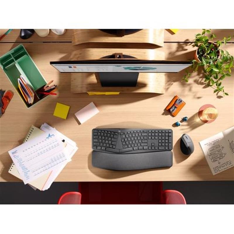 Logitech K860 for Business toetsenbord Bluetooth AZERTY Frans Grafiet