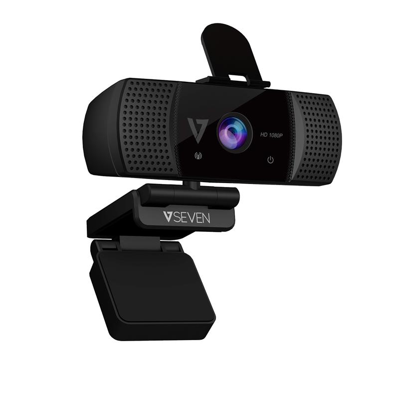 V7 WCF1080P webcam 2 MP 1920 x 1080 Pixels USB Zwart