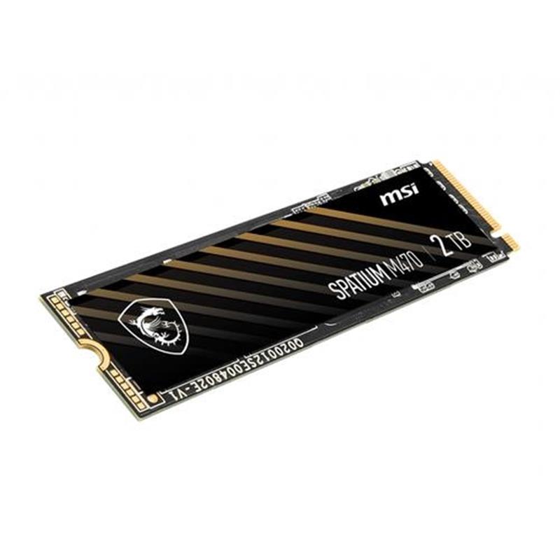 MSI SPATIUM M470 M.2 2000 GB PCI Express 4.0 3D NAND NVMe