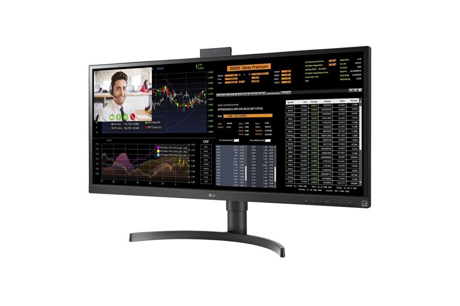 LG 34CN650W-AP All-in-One PC/workstation Intel® Celeron® J4105 86,4 cm (34"") 2560 x 1080 Pixels Alles-in-één-pc 8 GB DDR4-SDRAM 128 GB SSD Windows 10