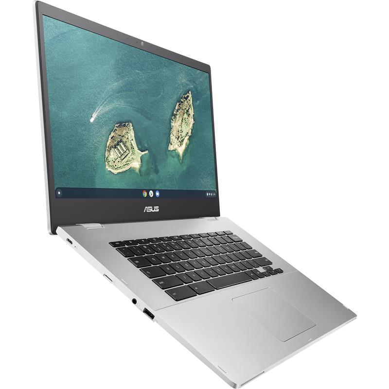 ASUS Chromebook CX1500CKA-EJ0087 N4500 39,6 cm (15.6"") Full HD Intel® Celeron® N 8 GB LPDDR4x-SDRAM 64 GB eMMC Wi-Fi 6 (802.11ax) ChromeOS Zilver