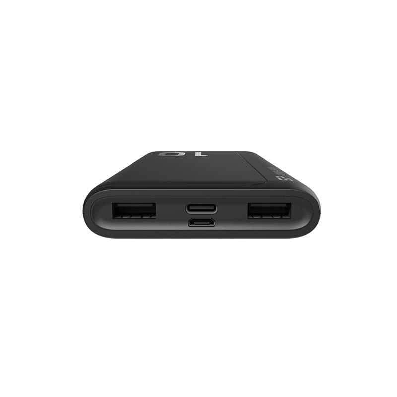 Silicon Power GP15 Dual Output Powerbank 10000 mAh Black