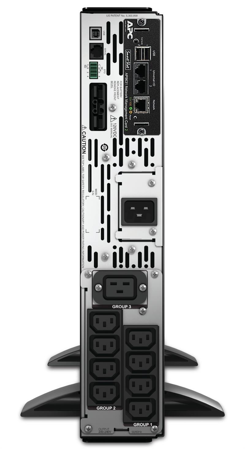 APC Smart-UPS X 3000VA noodstroomvoeding 8x C13, 1x C19 uitgang, USB, NMC