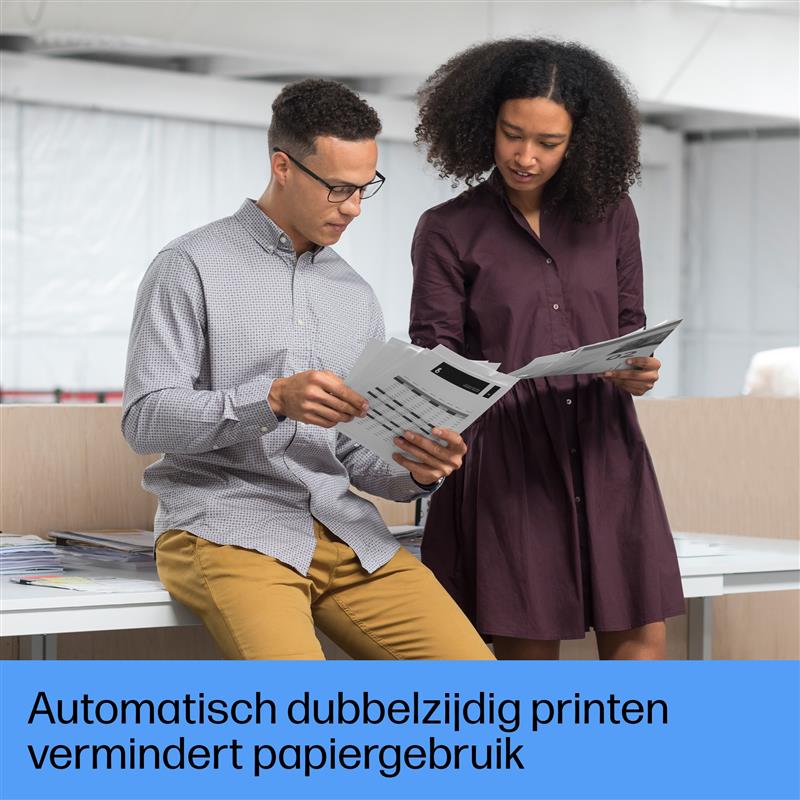 HP LaserJet Pro 4002dw printer, Print, Dubbelzijdig printen; Eerste pagina snel gereed; Compact formaat; Energiezuinig; Optimale beveiliging; Dual-ban