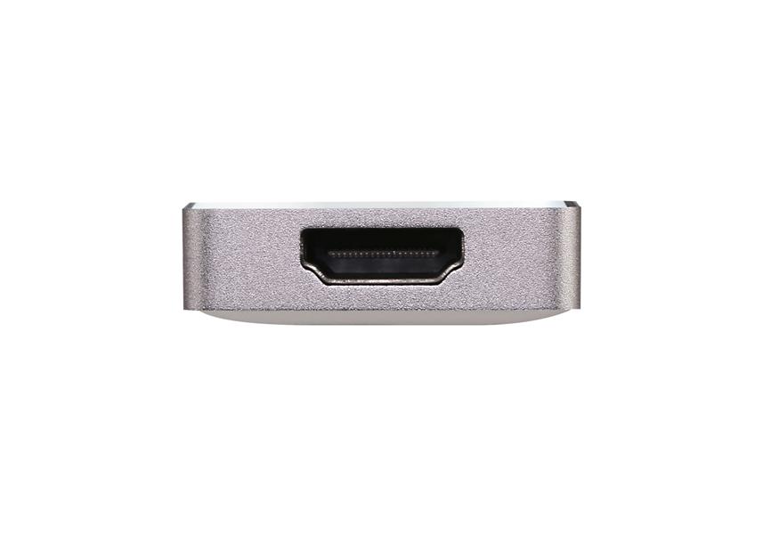 ATEN USB-C Mini Dock met meerdere poorten en stroomdoorvoer