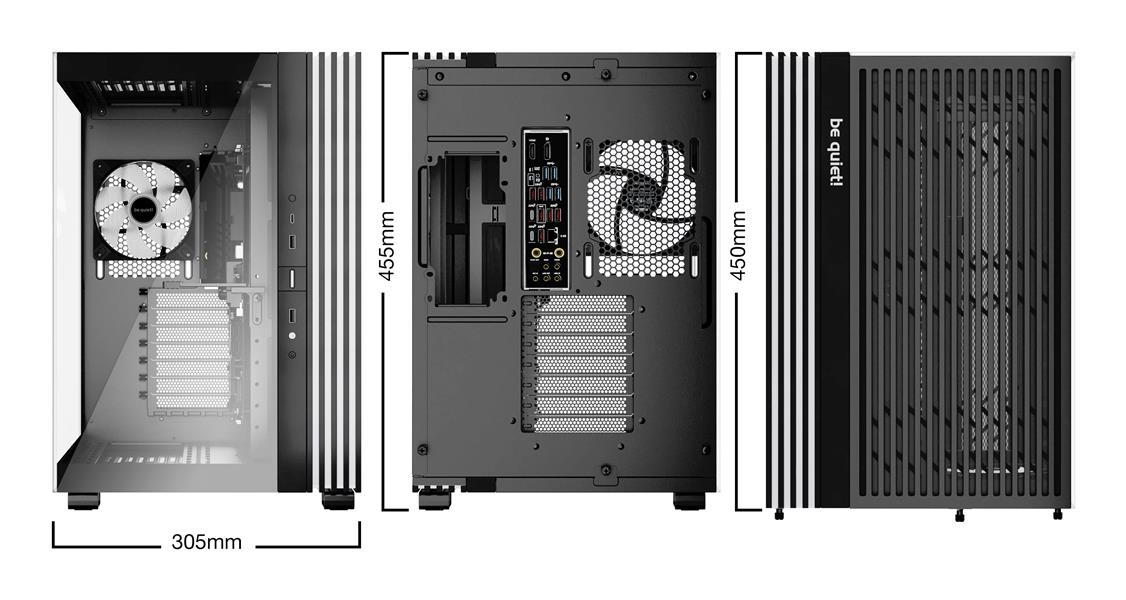 be quiet! LIGHT BASE 600 LX Black Midi Tower Zwart