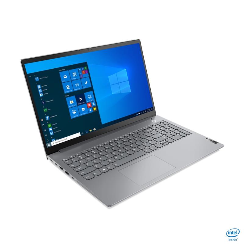 Lenovo ThinkBook 15 Notebook 39,6 cm (15.6"") Full HD Intel® Core™ i5 8 GB DDR4-SDRAM 256 GB SSD Wi-Fi 6 (802.11ax) Windows 11 Pro Grijs