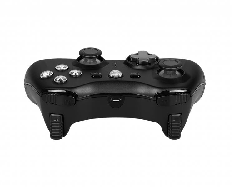 MSI Force GC20 V2 Zwart USB 2.0 Gamepad Analoog/digitaal Android, PC