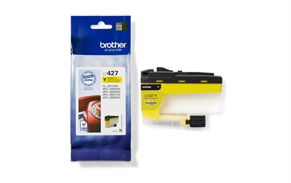 Brother LC-427Y inktcartridge 1 stuk(s) Origineel Geel