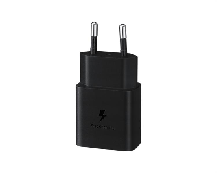 Samsung USB-C Wall Charger 15W PD Black incl USB-C to USB-C cable 1m