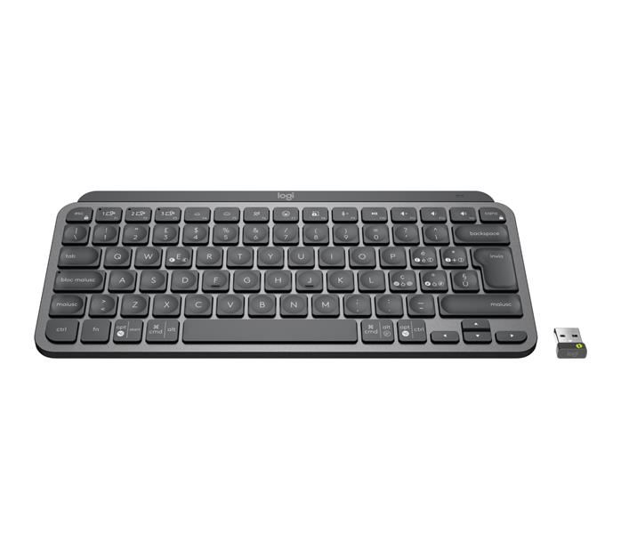 Logitech MX Keys Mini for Business toetsenbord RF-draadloos + Bluetooth QWERTY Italiaans Grafiet