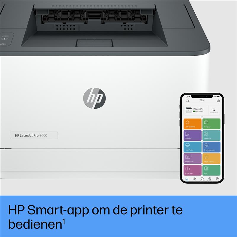 HP LaserJet Pro 3002dw printer, Zwart-wit, Printer voor Kleine en middelgrote ondernemingen, Print, Dubbelzijdig afdrukken