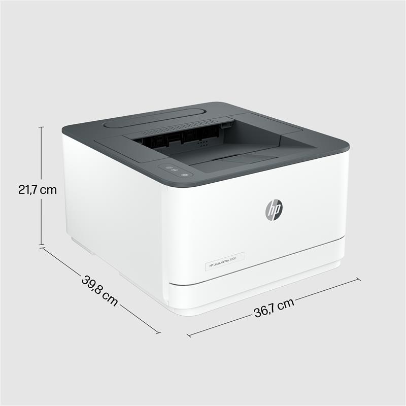 HP LaserJet Pro 3002dw printer, Zwart-wit, Printer voor Kleine en middelgrote ondernemingen, Print, Dubbelzijdig afdrukken