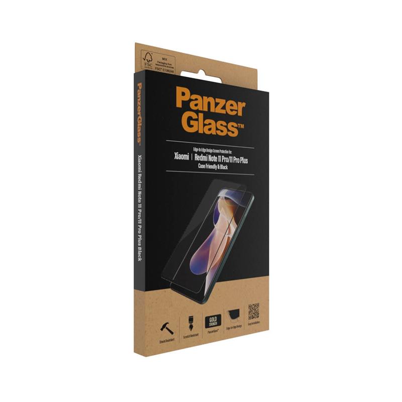 PanzerGlass 8052 scherm- & rugbeschermer voor mobiele telefoons Doorzichtige schermbeschermer Xiaomi 1 stuk(s)