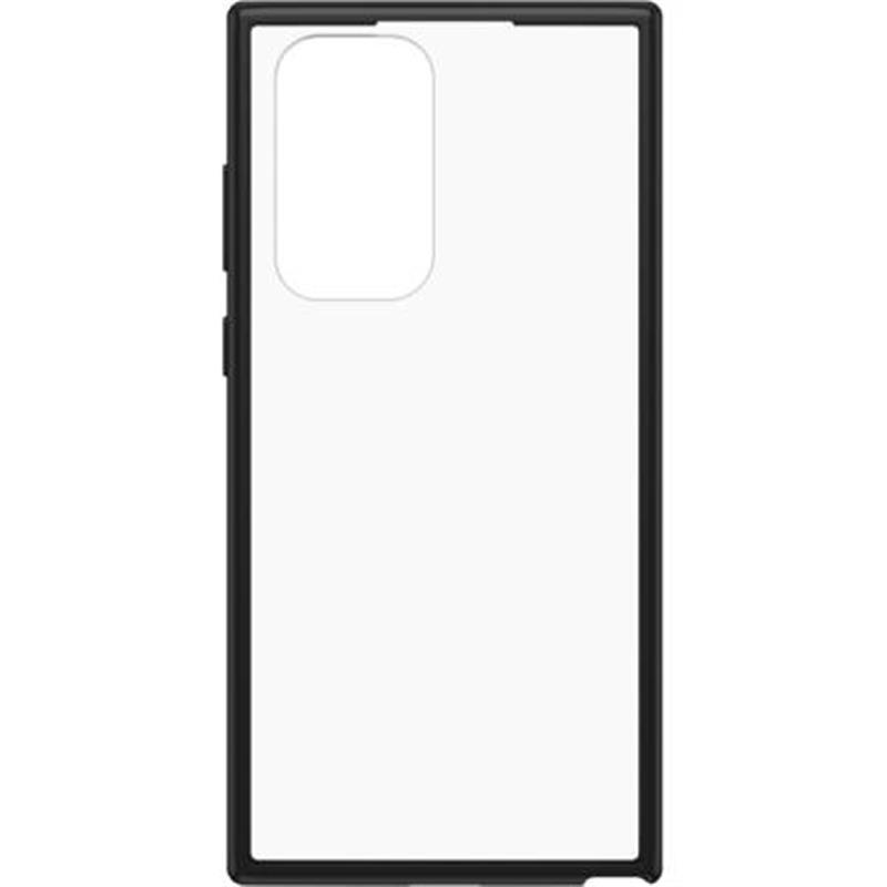 OtterBox React Series voor Samsung Galaxy S22 Ultra, transparant/zwart