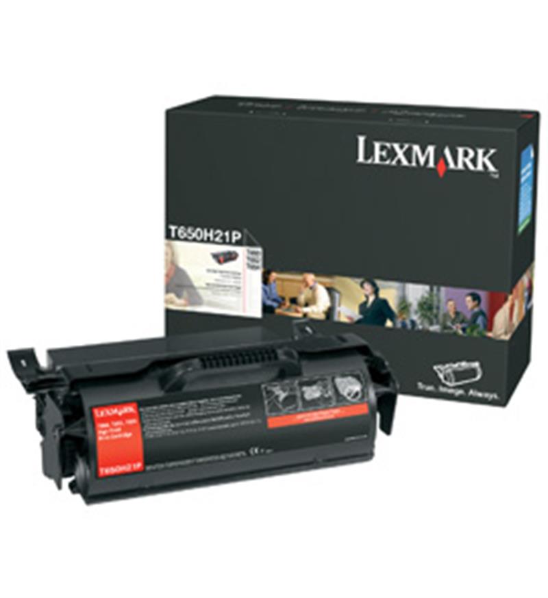 Lexmark T650H80G tonercartridge Origineel Zwart 1 stuk(s)