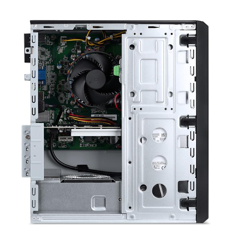 Acer Veriton X X2690G Desktop Intel® Core™ i3 i3-12100 8 GB DDR4-SDRAM 128 GB SSD Windows 11 Pro PC Zwart