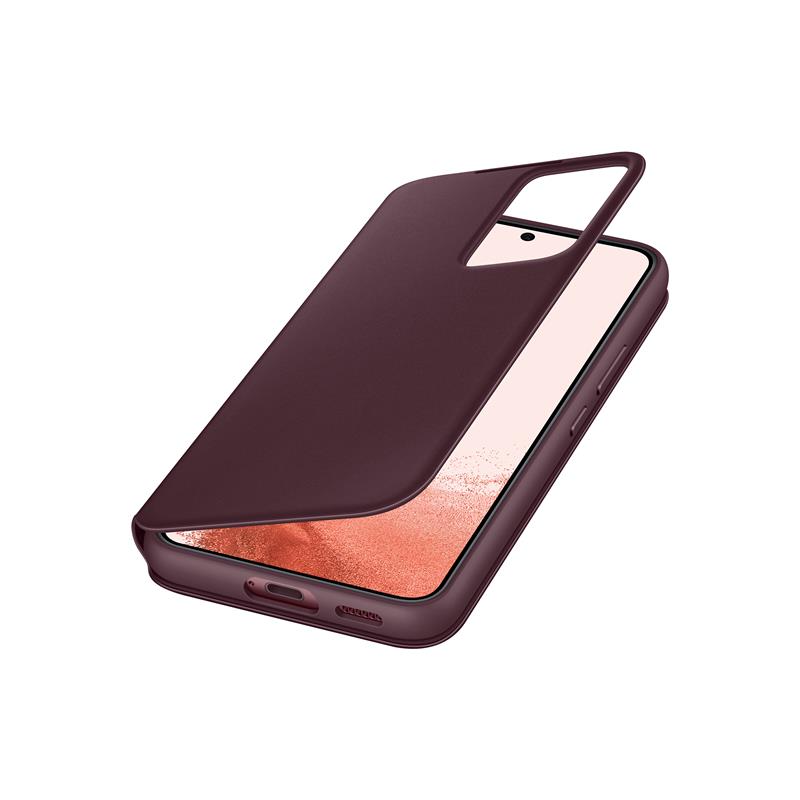 Samsung EF-ZS901C mobiele telefoon behuizingen 15,5 cm (6.1"") Flip case Bordeaux rood