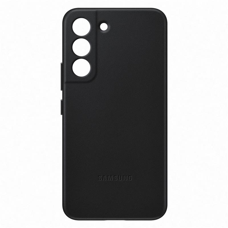  Samsung Leather Cover Galaxy S22 5G Black