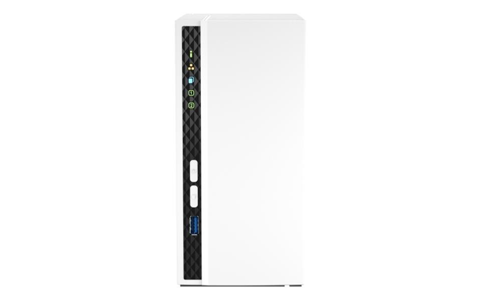 QNAP TS-233 data-opslag-server NAS Mini Tower Ethernet LAN Wit