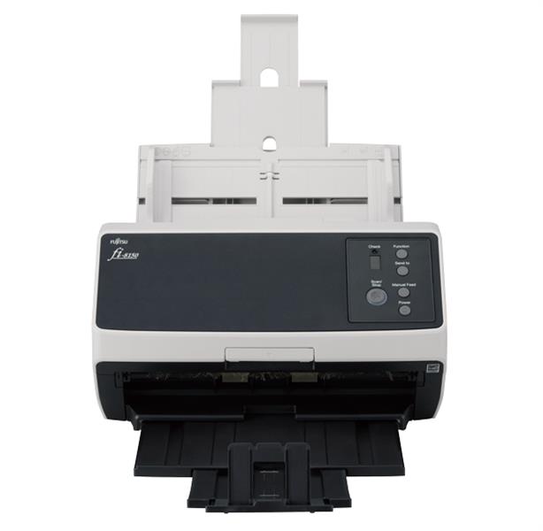 Fujitsu FI-8150 ADF-/handmatige invoer scanner 600 x 600 DPI A4 Zwart, Grijs