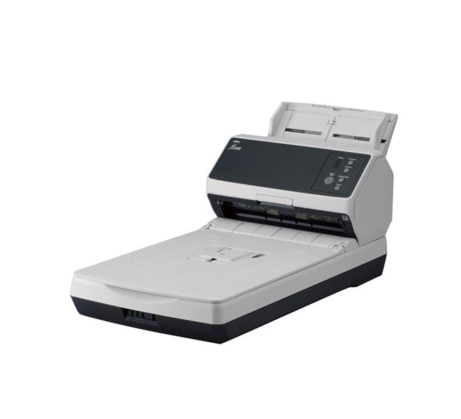 Fujitsu fi-8250 ADF-/handmatige invoer scanner 600 x 600 DPI A4 Zwart, Grijs