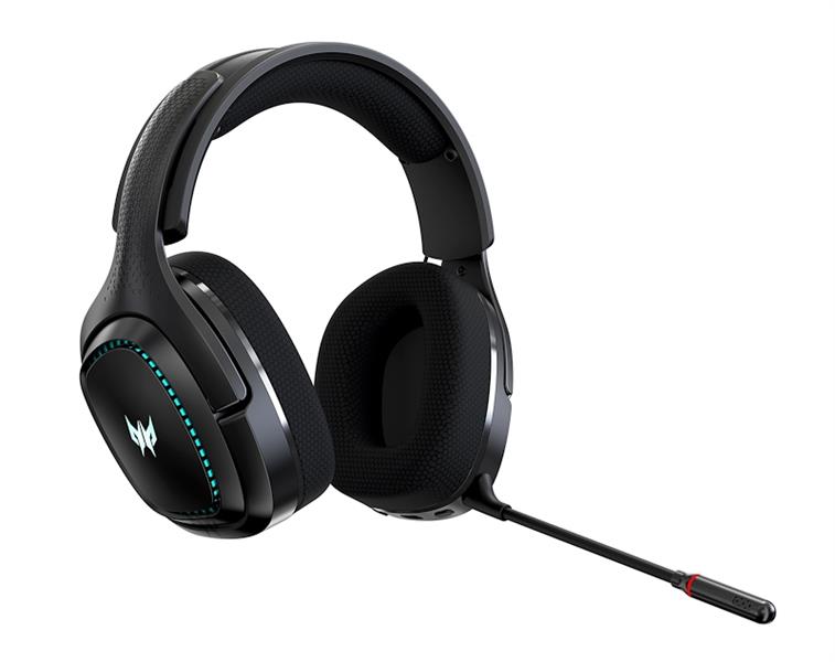 Acer Predator Galea 550 Headset Draadloos Hoofdband Gamen USB Type-C Bluetooth Zwart