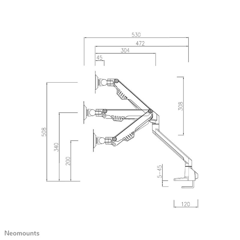 Neomounts monitorarm