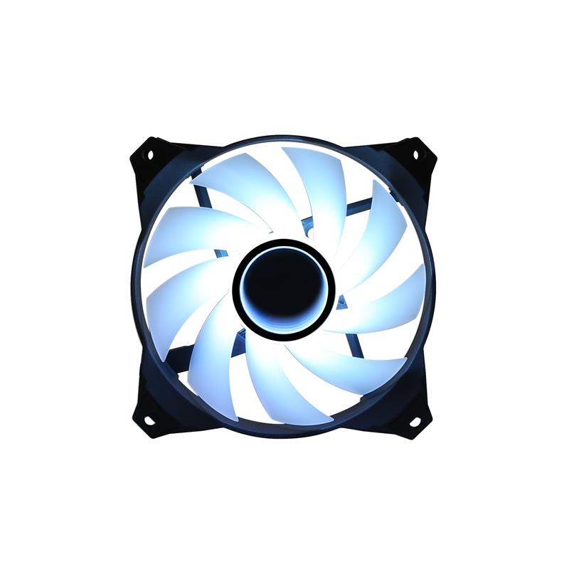 Zalman 120mm Milky White aRGB Fan infinity effect 1 200 RPM 21 0dB A 55 2CFM 1-to-2 Addressable RGB LED Splitter Cable included