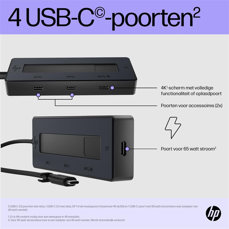 HP 4K USB-C Multiport Hub