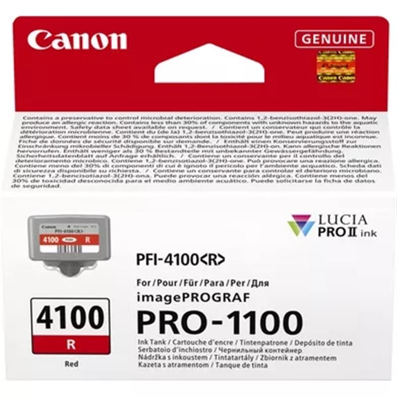 Canon LUCIA PRO II inktcartridge 1 stuk(s) Origineel Normaal rendement Rood