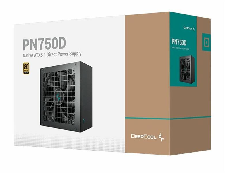 DeepCool PN750M power supply unit 750 W 20+4 pin ATX ATX Zwart