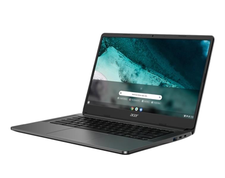 Acer Chromebook 314 C934T-C6F7 N5100 35,6 cm (14"") Touchscreen Full HD Intel® Celeron® 8 GB LPDDR4x-SDRAM 64 GB eMMC Wi-Fi 6 (802.11ax) ChromeOS Grij