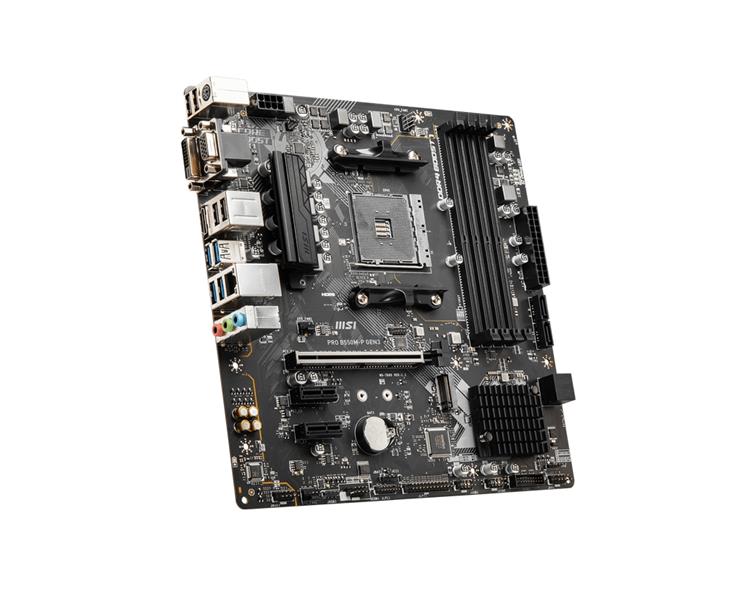 MSI PRO B550M-P GEN3 AMD B550 Socket AM4 micro ATX