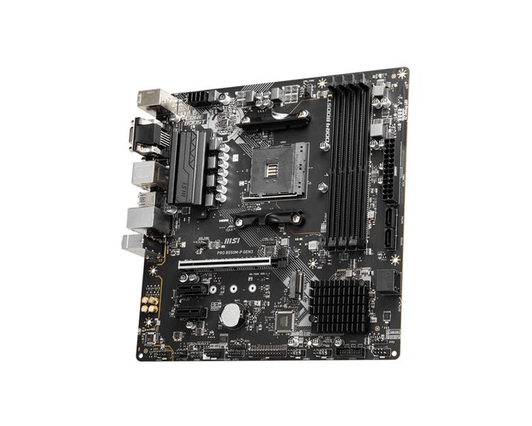 MSI PRO B550M-P GEN3 AMD B550 Socket AM4 micro ATX