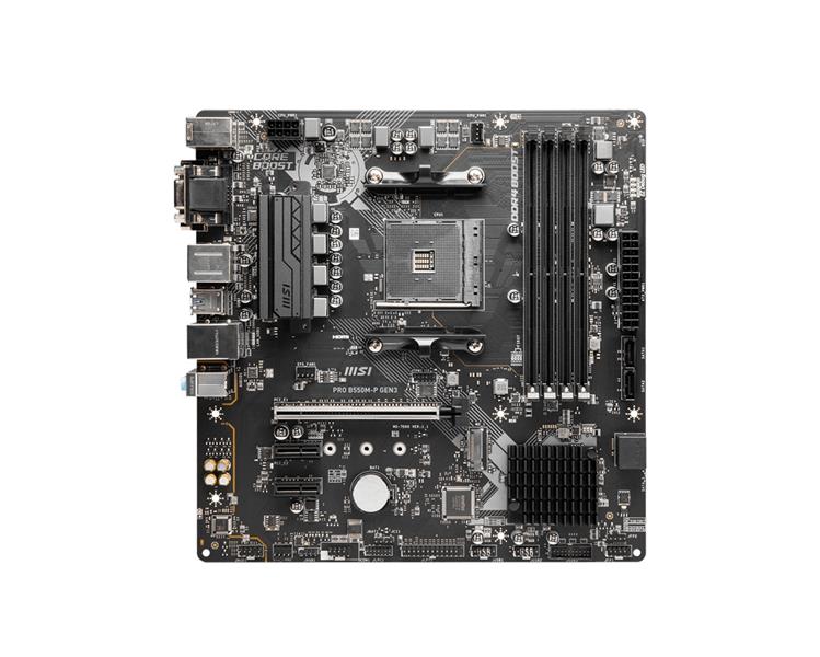 MSI PRO B550M-P GEN3 AMD B550 Socket AM4 micro ATX