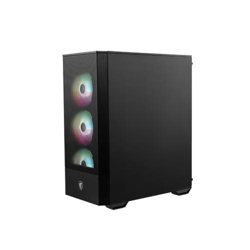 MSI MAG FORGE 112R computerbehuizing Midi Tower Zwart, Transparant