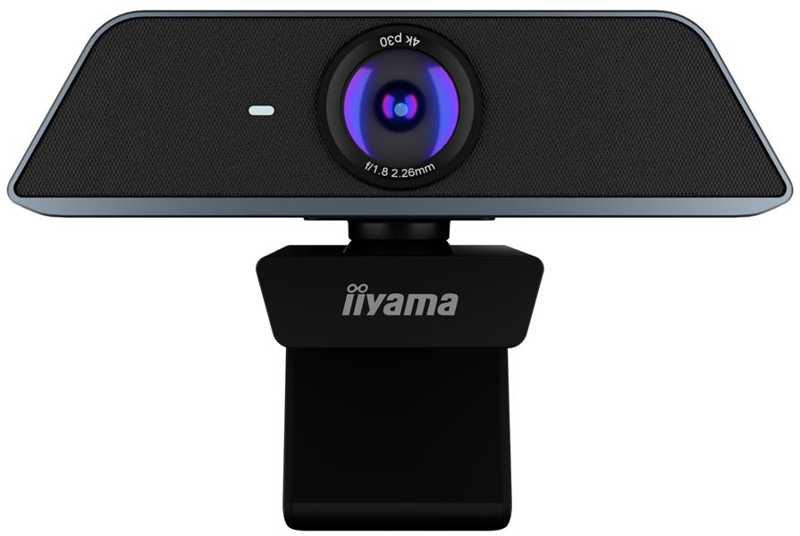 iiyama UC CAM120UL-1 camera voor videoconferentie 8 MP Zwart 3840 x 2160 Pixels 30 fps