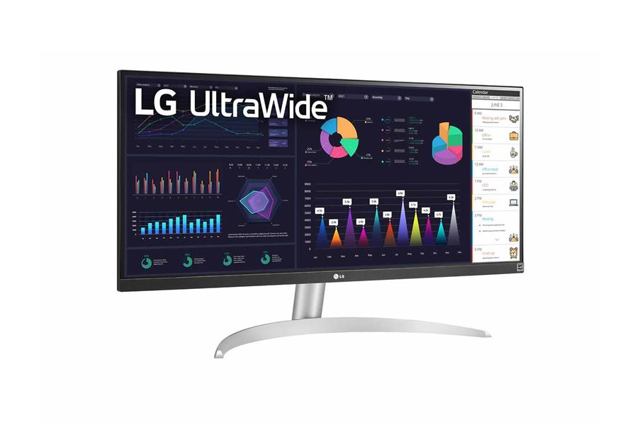 LG 29WQ600-W.AEU computer monitor 73,7 cm (29"") 2560 x 1080 Pixels Full HD LCD Tafelblad Wit