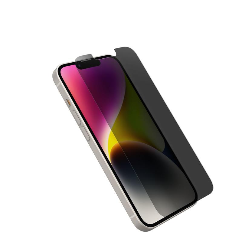 OtterBox Amplify Privacy glazen schermbeschermer voor iPhone 14/iPhone 13/iPhone 13 Pro, gehard glas, x5 krasbescherming, overleeft vallen tot 6ft, an